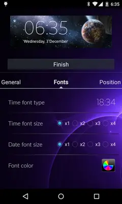 Clock Widget android App screenshot 10